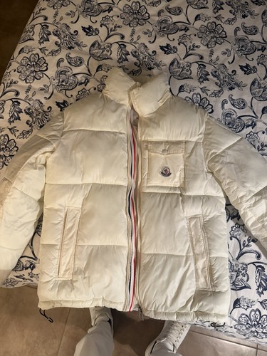 Moncler piumino uomo - bianco, m