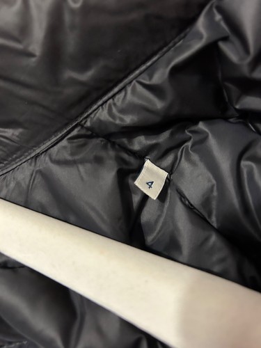 Moncler cardigan piumino blu