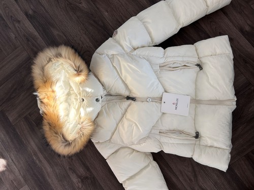 Cappotto moncler donna panna - cappotto,
