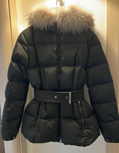 Piumino moncler con - moncler, cintura