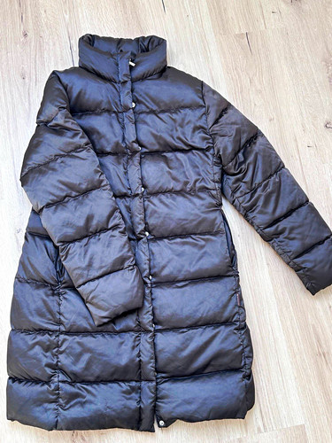 Moncler piumino donna marrone