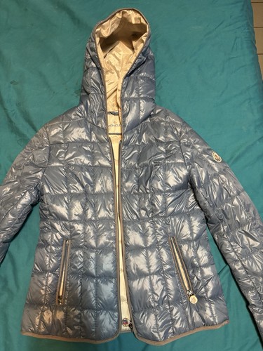 Moncler piumino donna - blu, con